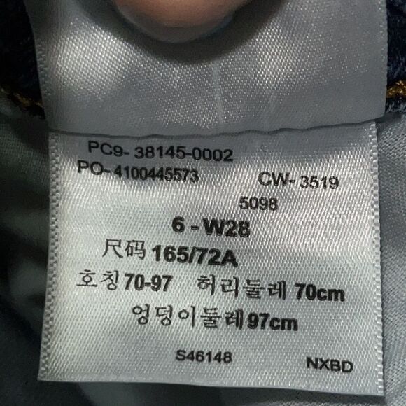 Denizen From Levis High-Rise Jean Shorts Size 6 - Picture 5 of 9